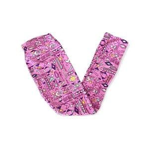 TC LuLaRoe Fun Aztec Leggings NWOT Lavender Tall and Curvy Lilac